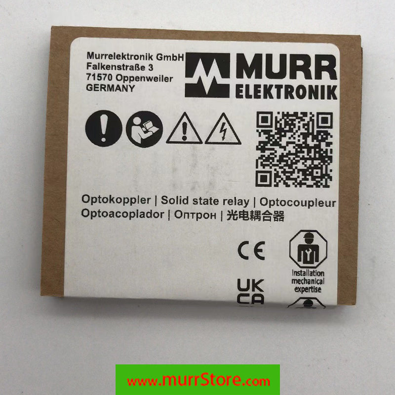 3000-32522-2100040 MURR MIRO 6.2 pluggable Plug-in module Optocoupler IN: 24 VDC - OUT: 24 VDC / 6 A  100%NEW