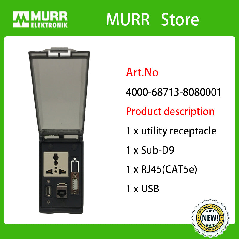 4000 68713 8080001 MURR EOL MSDD basic uni. SUB D9 USB RJ45 sc