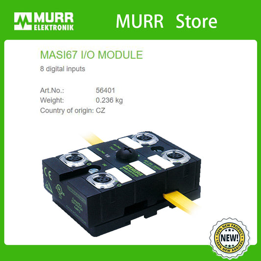 56401 MURR MASI67 I/O MODULE 8 digital inputs  100% NEW