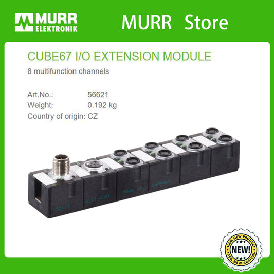 56621 MURR CUBE67 I/O EXTENSION MODULE 8 multifunction channels  100% NEW