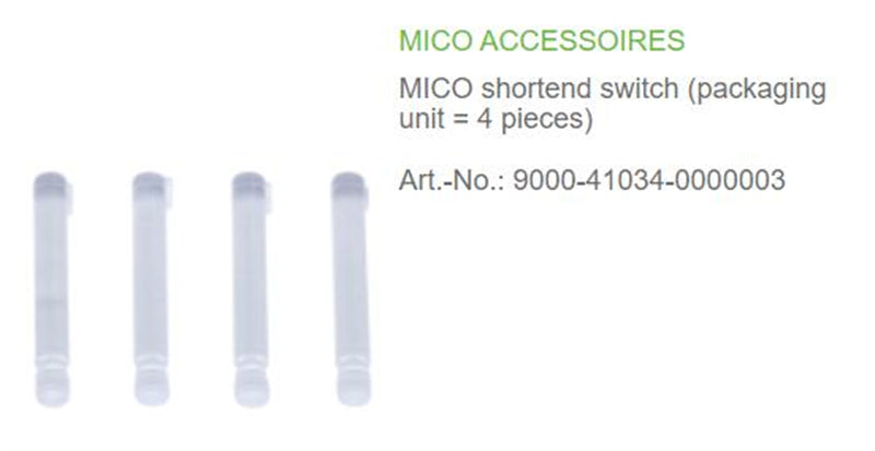 9000-41034-0000003 MURR MICO ACCESSOIRES MICO shortend switch (packaging unit = 4 pieces)  100% NEW